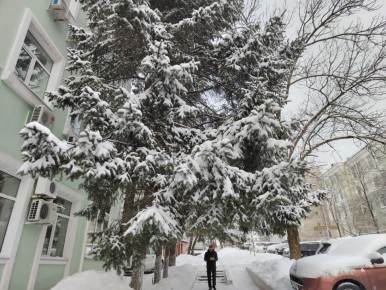 Доброе утро, Якутия!. На востоке, юго-востоке и западе небольшой снег, на юго-западе местами умеренный