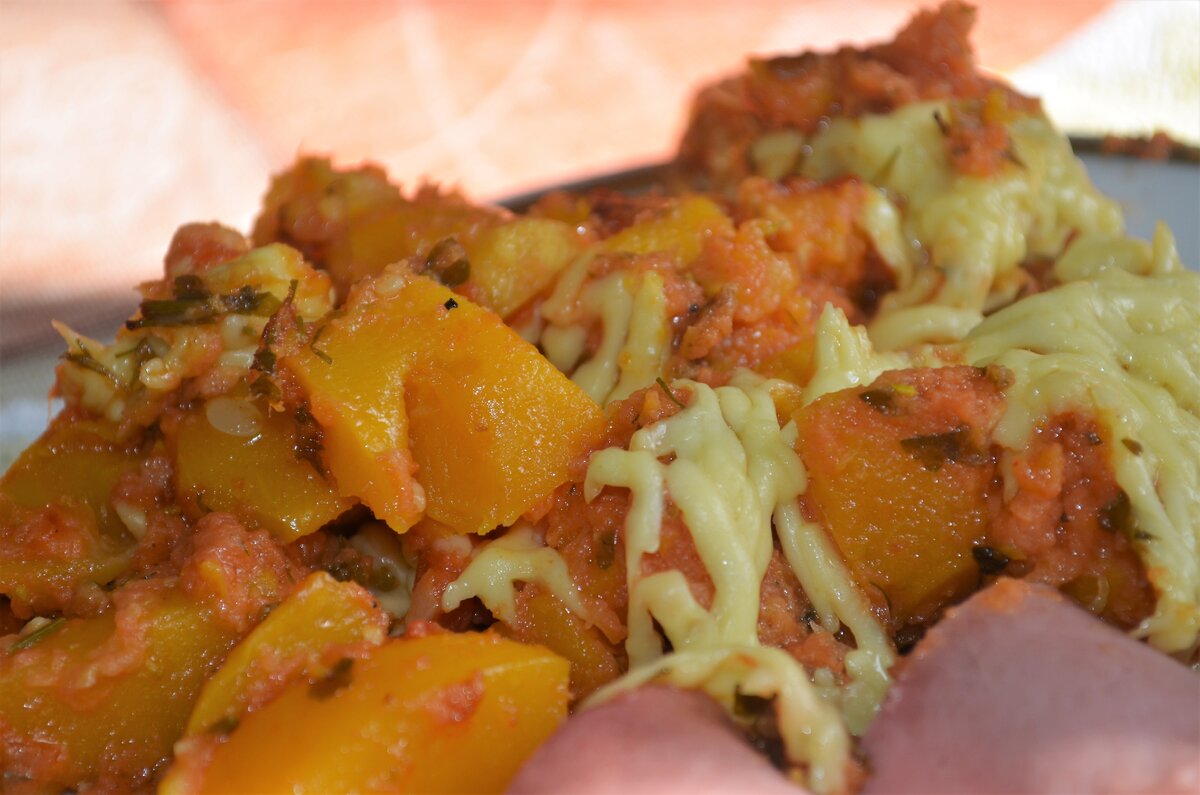 Тыква в томатном соусе: привычный вкус с оригинальным подходом
