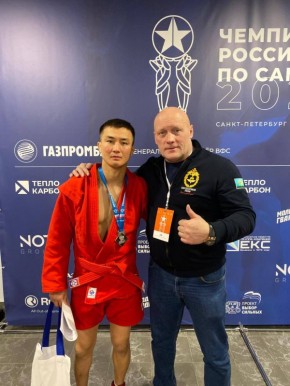 Валерий Ергалов – серебряный призер чемпионата России по боевому самбо