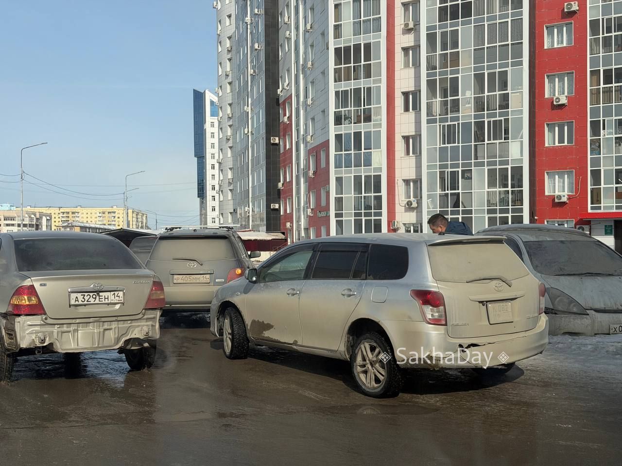 ДТП на 203-м. #дляsakhaday