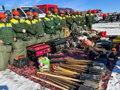 Комиссия центрального аппарата МЧС России проверила готовность Хангаласского и Намского районов Якутии к чрезвычайным ситуациям
