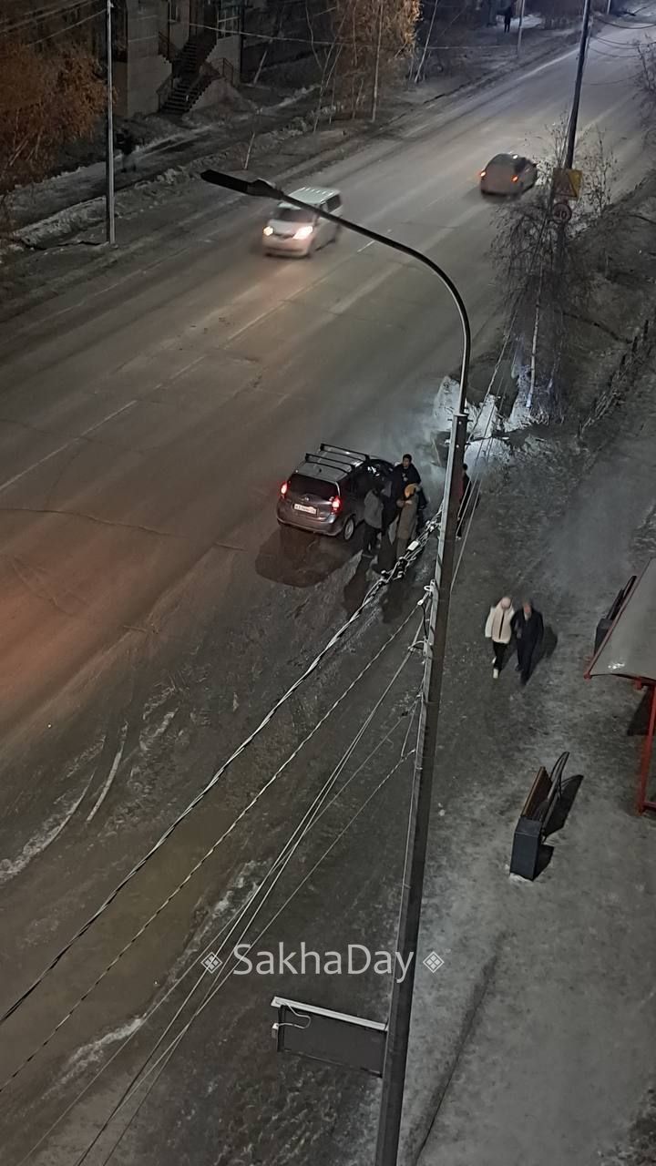 ДТП на Дзержинского #дляsakhaday ДТП на Дзержинского #дляsakhaday