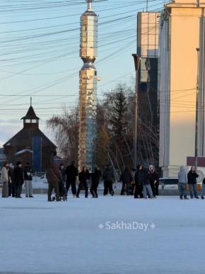 Уличный волейбол. #дляsakhaday