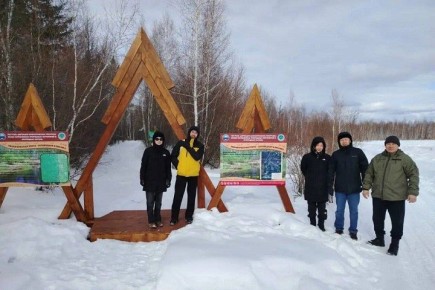 В резервате «Кэнкэмэ» обновили экотропу и провели биотехнические работы