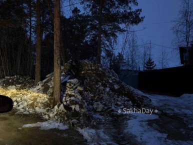 #пишут Сергеляхское шоссе 7-й километр