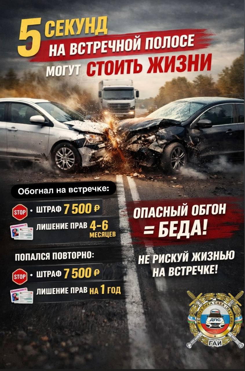 Один из самых опасных манёвров на дороге — обгон с выездом на полосу встречного движения