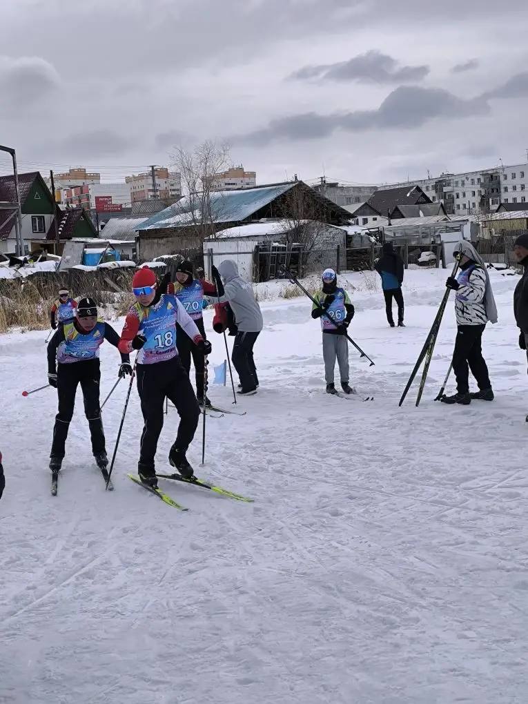 Лыжные гонки на Белом озере Лыжные гонки на Белом озере