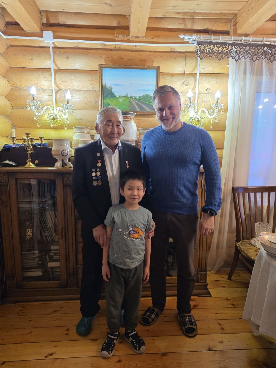 Кирилл Бычков: Приехал в гости к Герою Труда Российской Федерации Михаилу Николаевичу Готовцеву Кирилл Бычков: Приехал в гости к Герою Труда Российской Федерации Михаилу Николаевичу Готовцеву