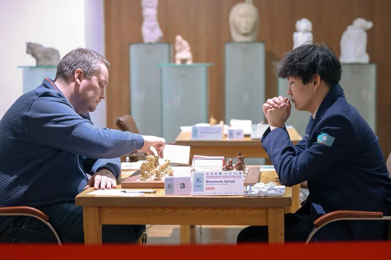 Айсен Николаев: Сегодня в Якутске начался этап Кубка России по шахматам среди мужчин - главный турнир IV Кубка Главы Республики Саха (Якутия), посвященного 100-летию шахматного движения в нашей республике Айсен Николаев: Сегодня в Якутске начался этап Кубка России по шахматам среди мужчин - главный турнир IV Кубка Главы Республики Саха (Якутия), посвященного 100-летию шахматного движения в нашей республике