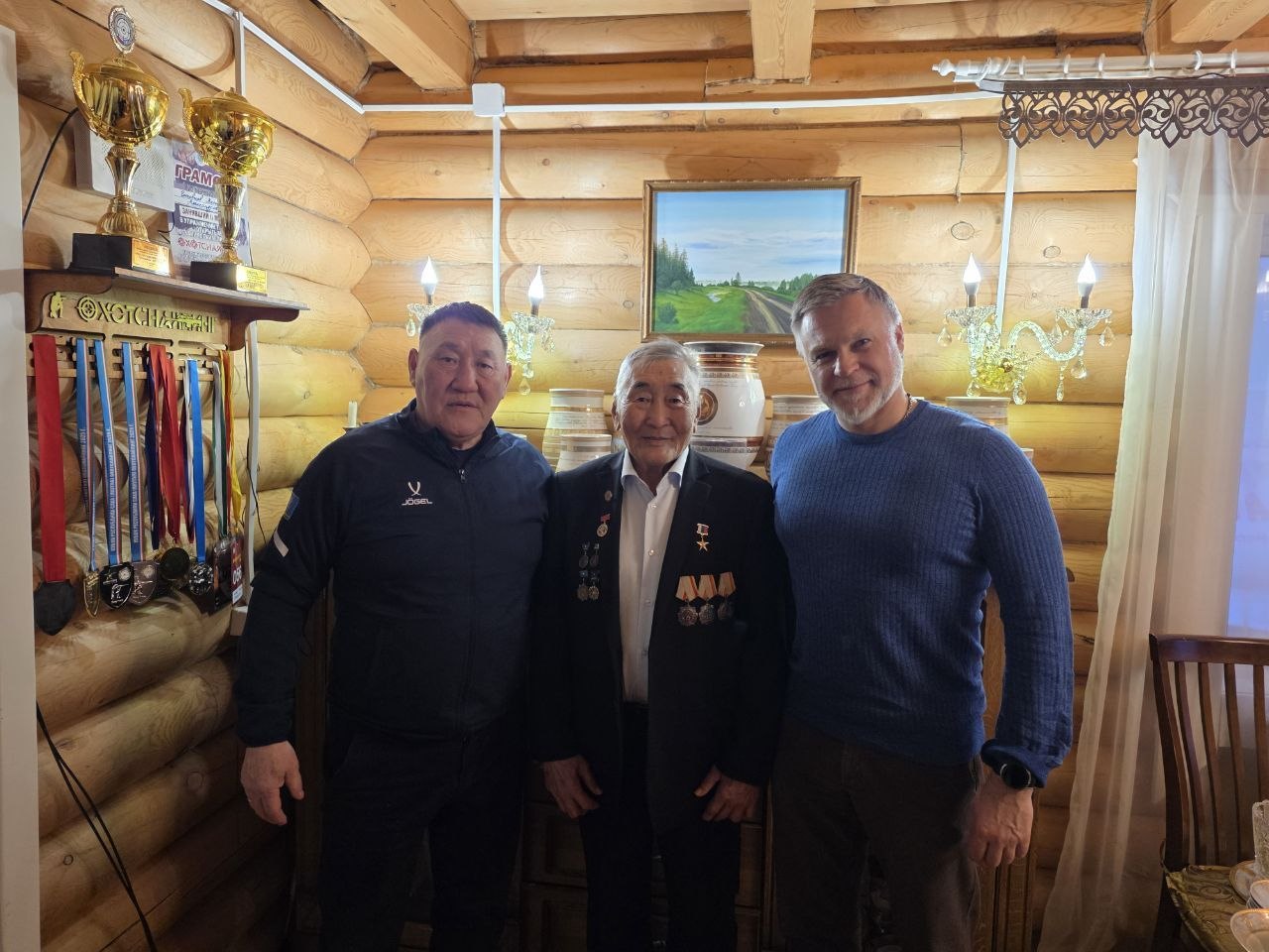 Кирилл Бычков: Приехал в гости к Герою Труда Российской Федерации Михаилу Николаевичу Готовцеву Кирилл Бычков: Приехал в гости к Герою Труда Российской Федерации Михаилу Николаевичу Готовцеву