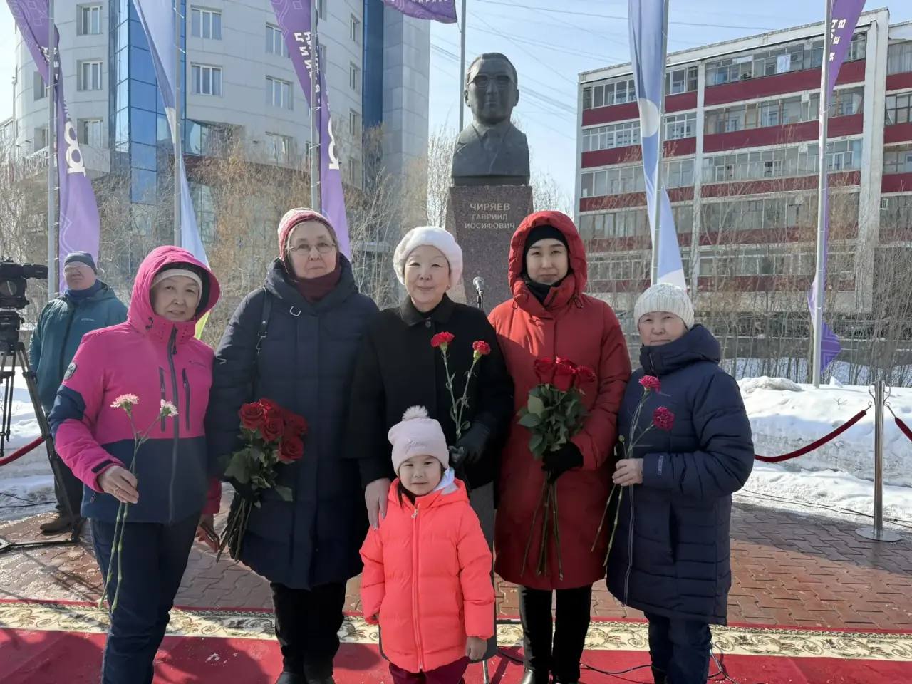 4 апреля состоялось торжественное возложение цветов, посвящённое 101-летию со дня рождения выдающегося государственного и политического деятеля Республики Саха (Якутия) Гавриила Иосифовича Чиряева 4 апреля состоялось торжественное возложение цветов, посвящённое 101-летию со дня рождения выдающегося государственного и политического деятеля Республики Саха (Якутия) Гавриила Иосифовича Чиряева