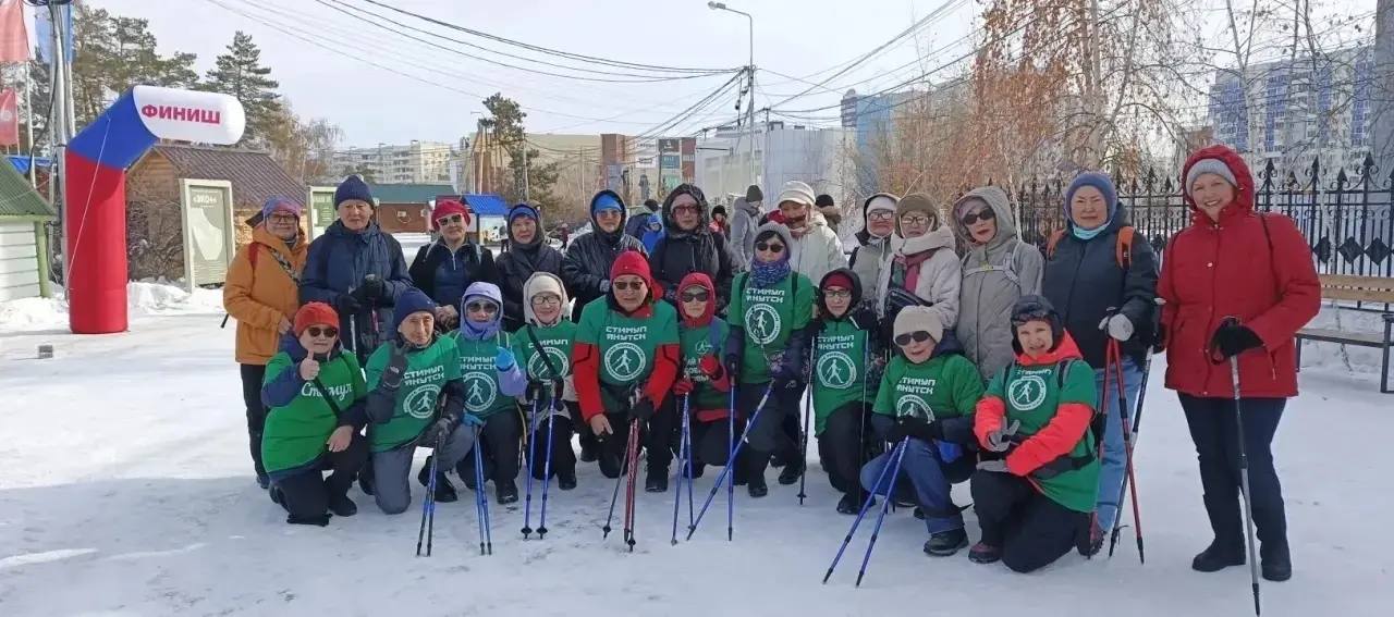 В Якутске прошла массовая акция «10 000 шагов к жизни», приуроченная ко Всемирному дню здоровья