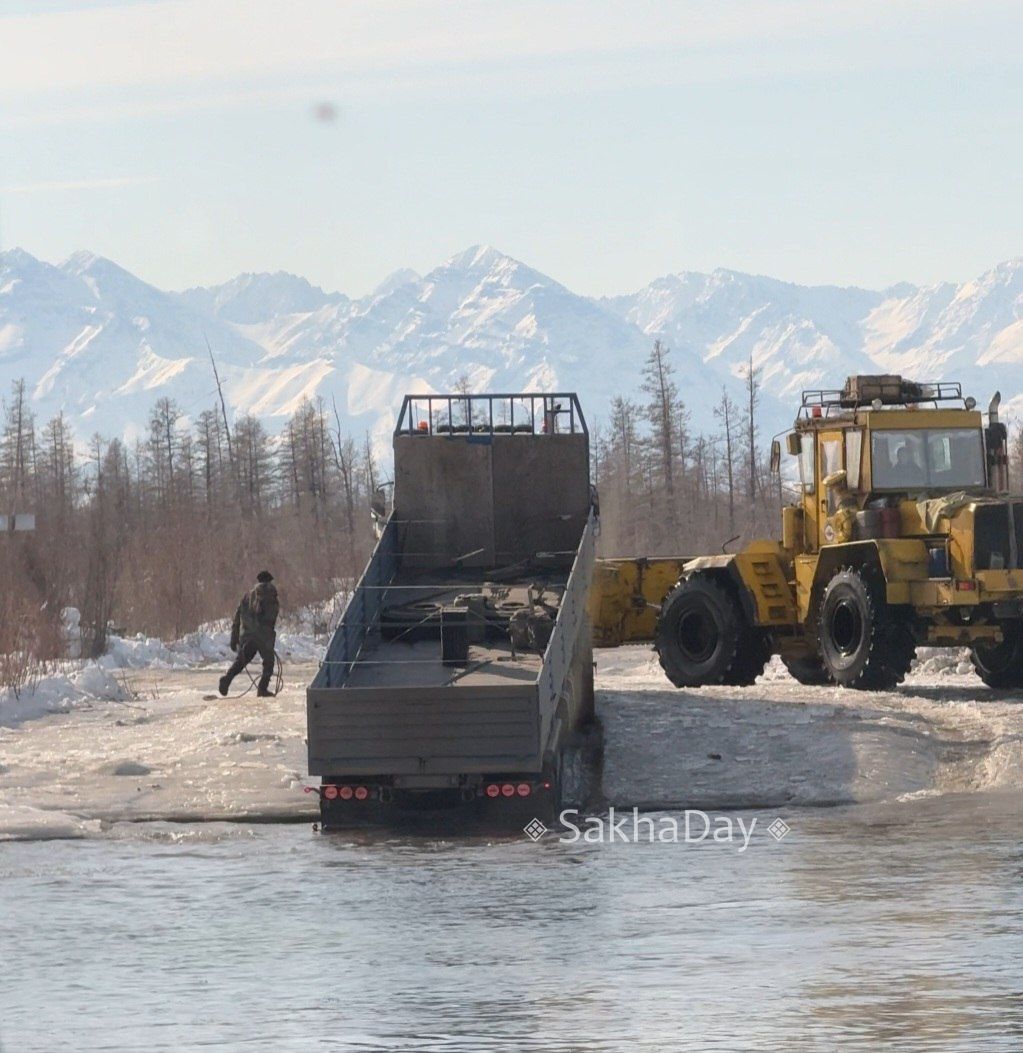 Экстремальная дорога из Момы в Якутск Экстремальная дорога из Момы в Якутск