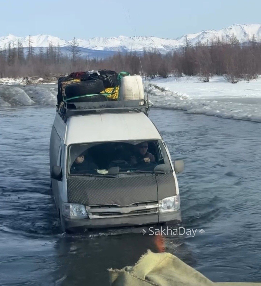 Экстремальная дорога из Момы в Якутск