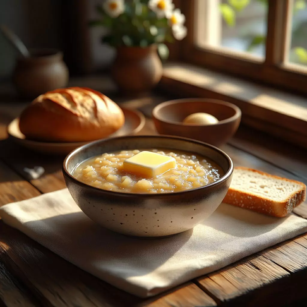 Сытный завтрак русских крестьян: как начинался трудовой день