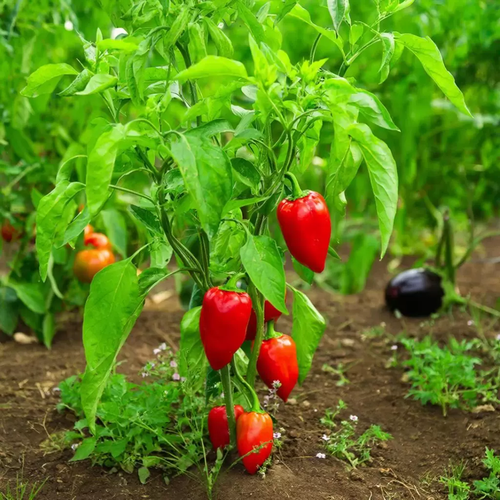 Как вырастить красный перец: от рассады до сбора урожая