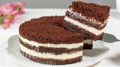 Как приготовить нежный шоколадный торт "3 стакана" со сметанным кремом