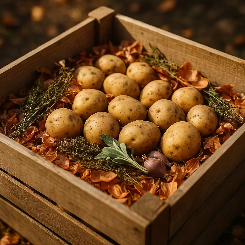 Как сохранить картошку свежей до весны: проверенные методы