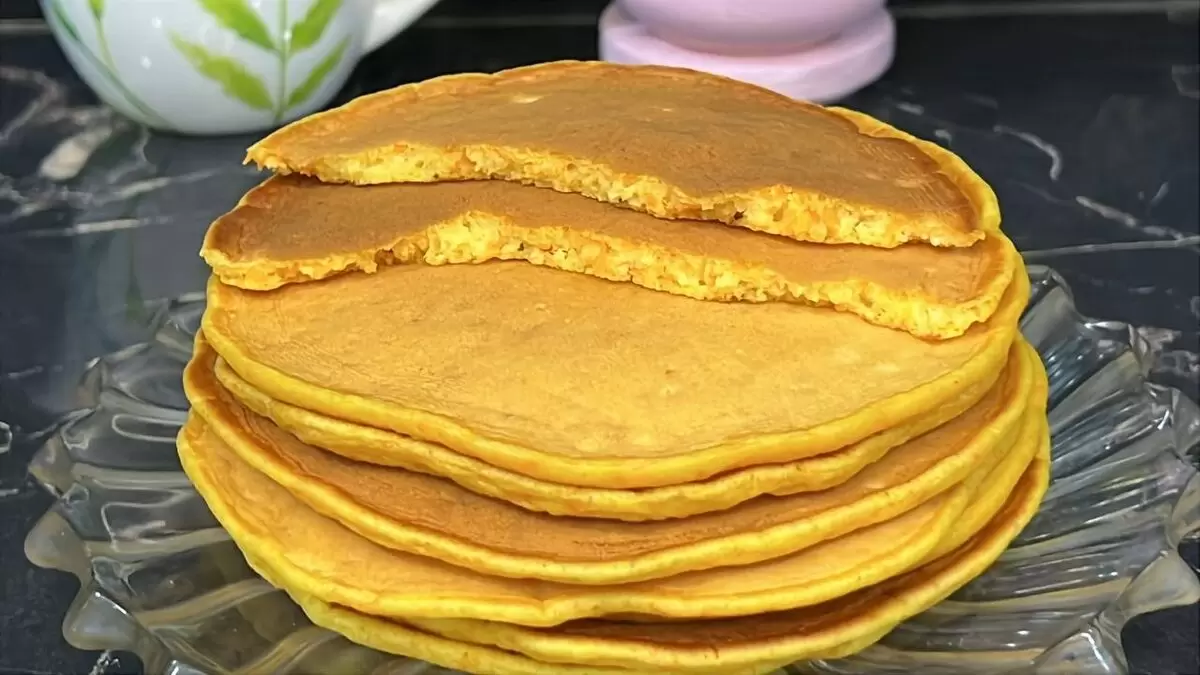 Откройте осень с невероятными панкейками из тыквы на кефире!