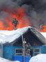Крупный пожар произошел в многоквартирном доме в Алдане