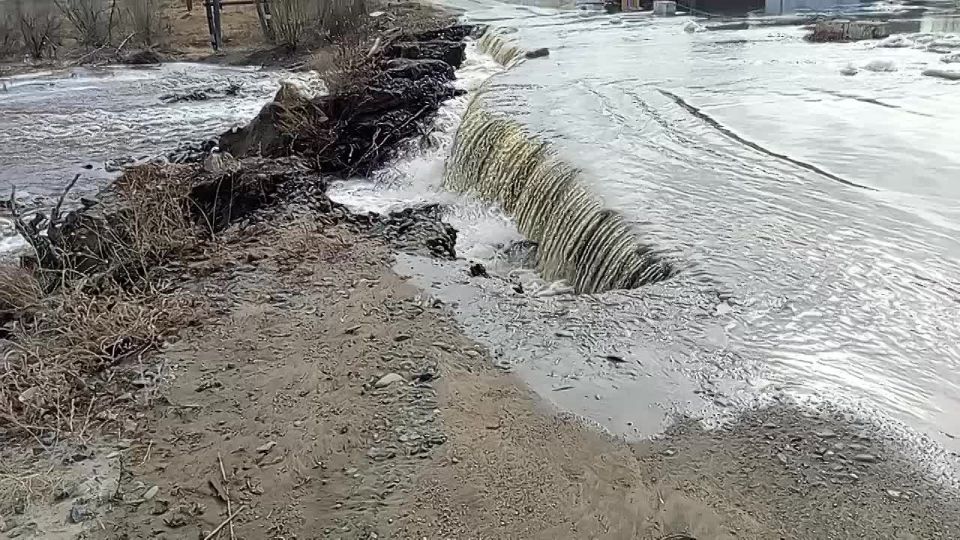 В Якутии сильное наводнение