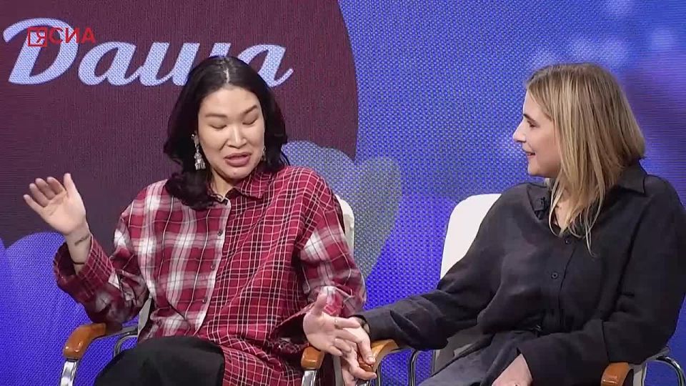 В гостях у наших ведущих — Саши и Даши — побывала титулованная красавица Виолетта Дьячковская