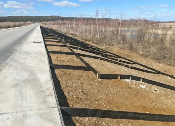Подъездную дорогу к Кангалассам капитально ремонтируют по нацпроекту Президента