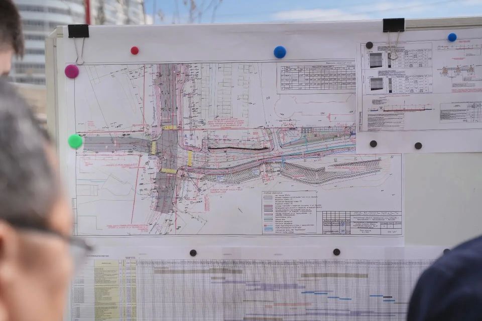 В ходе рабочего объезда по городу осмотрели объекты дорожного строительства и ремонта В ходе рабочего объезда по городу осмотрели объекты дорожного строительства и ремонта