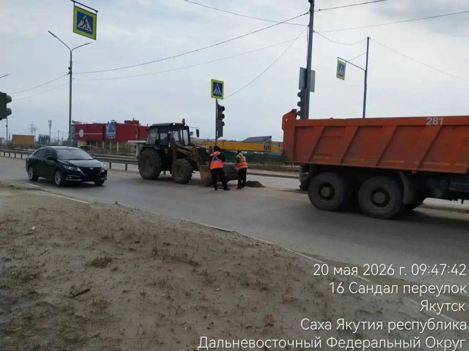 Очистка и вывоз с разделительной полосы, Окружное шоссе Очистка и вывоз с разделительной полосы, Окружное шоссе