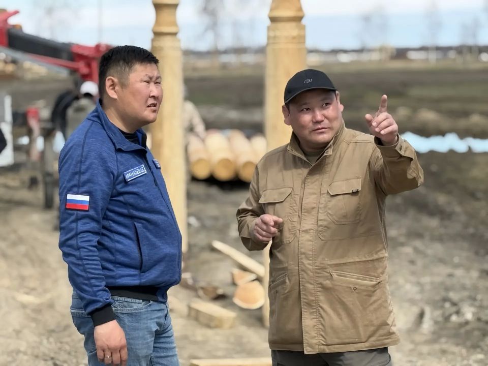 В селе Кобяй на финишную прямую вышло строительство главных объектов Ысыаха Олонхо-2026 В селе Кобяй на финишную прямую вышло строительство главных объектов Ысыаха Олонхо-2026