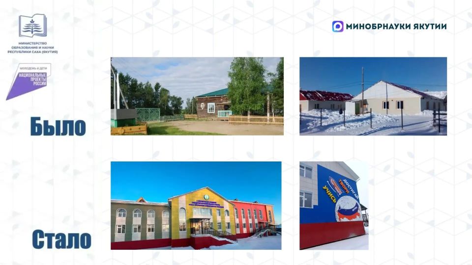 Ещё совсем недавно 1 Кюлетская средняя общеобразовательная школа имени П.А. Павлова Вилюйского улуса в селе Усун располагалась в старом деревянном здании