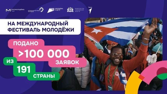 Итоги заявочной кампании МФМ–2026! Основной этап регистрации на Международный фестиваль молодёжи – 2026 завершён