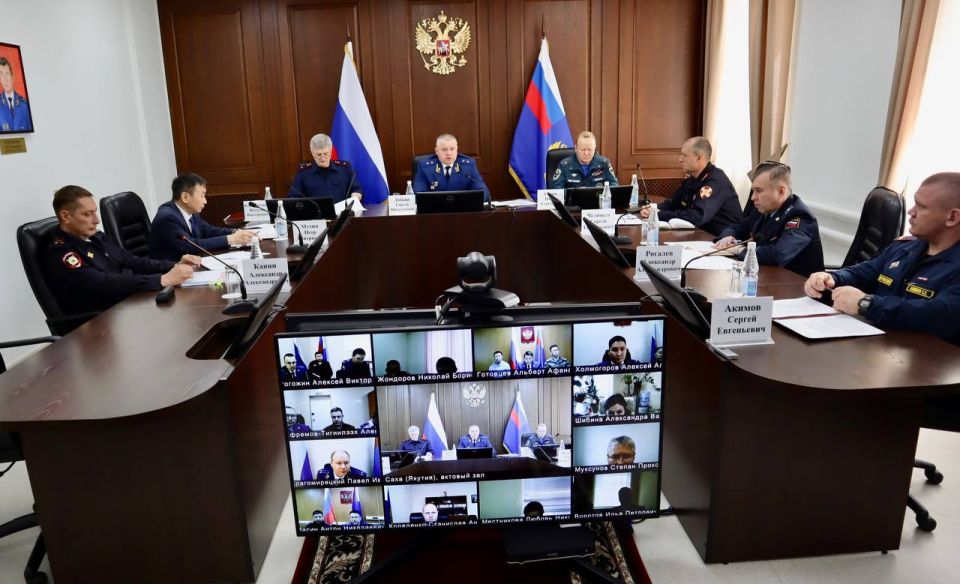 Под председательством прокурора республики Сергея Дябкина состоялось Координационное совещание руководителей правоохранительных органов