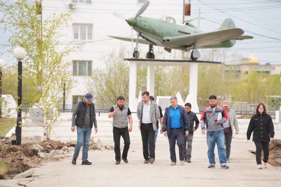 Сегодня провел объезд объектов капитального ремонта и благоустройства в Гагаринском округе