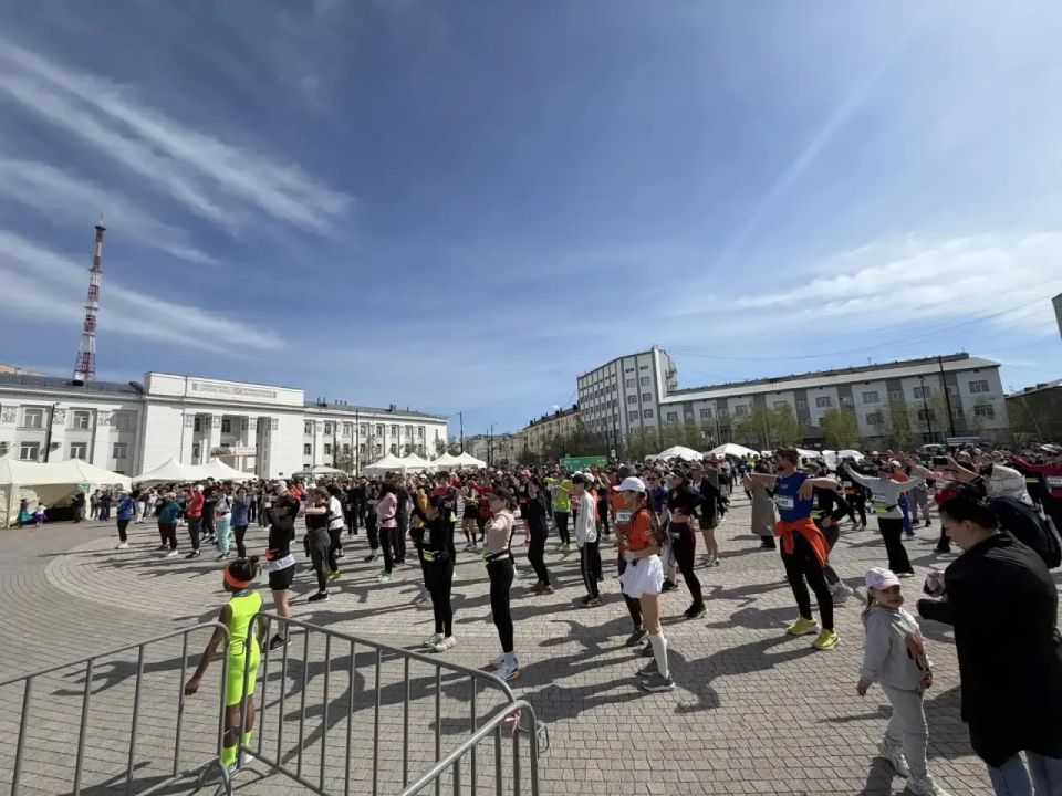 Более 1400 участников объединил «Зеленый марафон» и акция «Здоровый город» в Якутске Более 1400 участников объединил «Зеленый марафон» и акция «Здоровый город» в Якутске
