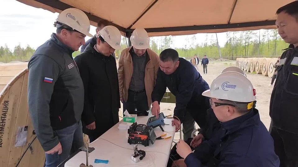 В Якутию доставили 386 километров кабеля для подключения труднодоступных сёл к интернету