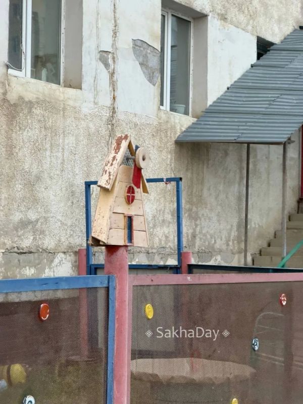 Нишевый дворик в Якутске. #дляsakhaday Нишевый дворик в Якутске. #дляsakhaday