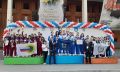 На площади Дружбы народов Якутска торжественно завершилась V Спартакиада трудовых коллективов республики, посвященная 105-летию профсоюзного движения Якутии и 130-летию Ильи Винокурова