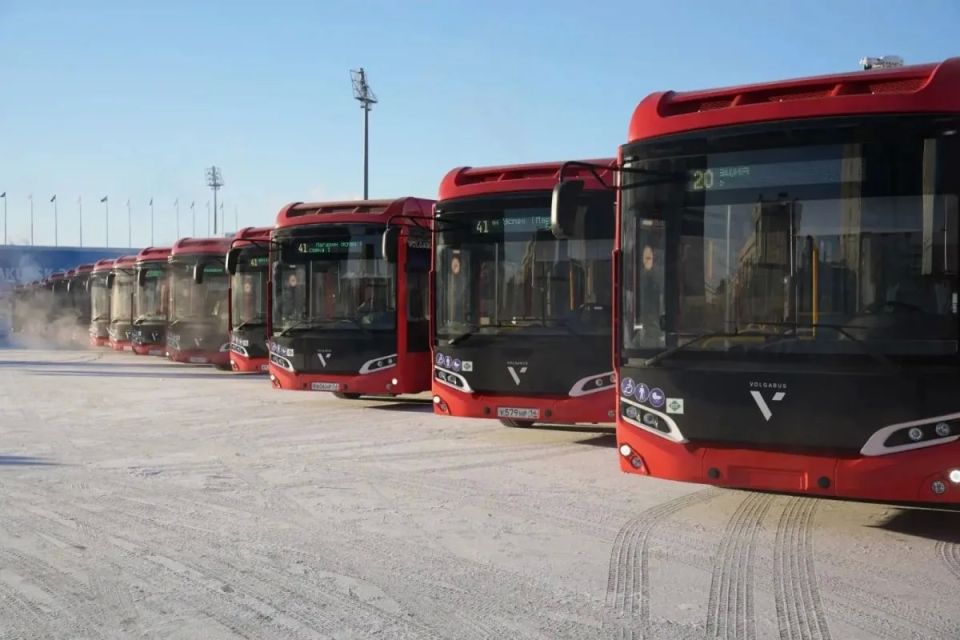 Якутск получит 30 новых автобусов по нацпроекту «Инфраструктура для жизни» Якутск получит 30 новых автобусов по нацпроекту «Инфраструктура для жизни»