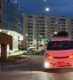 Вечером на ул. Короленко сломали новый асфальт