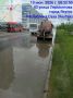 В Якутске активно откачивают воду с заниженных мест