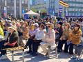На площади Орджоникидзе идет праздничный концерт, посвященный Дню России
