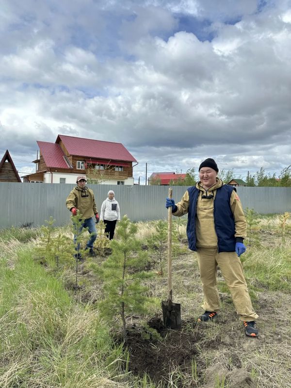 В Якутске обновили геоглиф «Победа-80» В Якутске обновили геоглиф «Победа-80»