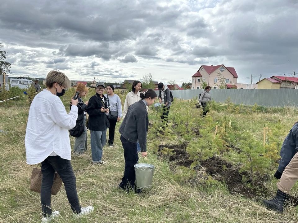 В Якутске обновили геоглиф «Победа-80» В Якутске обновили геоглиф «Победа-80»