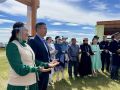 Поздравил членов Якутского республиканского отделения Всероссийского общества глухих с праздником Ысыах и 100-летием организации