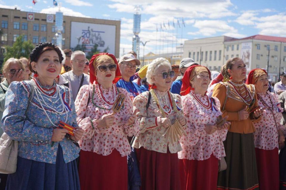 В Якутске состоялся гала-концерт лауреатов фестиваля казачьей и ямщицкой песни