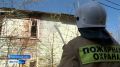 10 человек были эвакуированы во время пожара в многоквартирном доме в Мирнинском районе