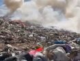 В Якутске вновь загорелся полигон ТБО