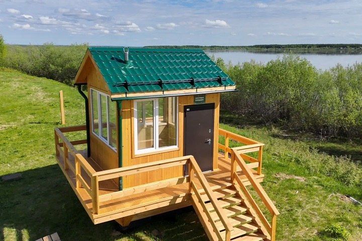 В Якутии завершили строительство орнитологической обсерватории «Полет стерха»
