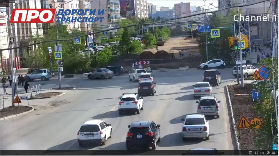 На период проведения капитального ремонта улицы Ойунского будут внесены временные изменения в режим работы светофорных объектов
